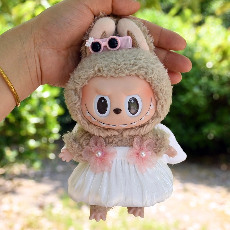 Blind Box 17cm Angel Wings Skirt Pendant Keychain for Baby Clothes|Accessories & Keychains