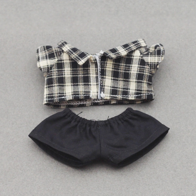 3-Piece Macaron Shirt Dress Blind Box Outfit for 10CM Cotton Doll | Doll Clothes & Accessories