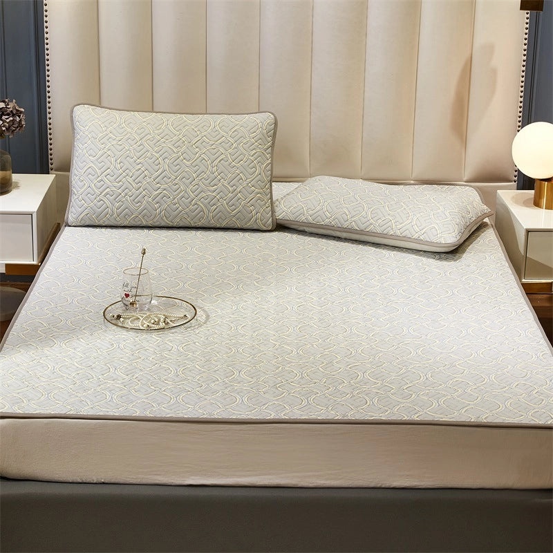 Thailand Royal Bio-based Latex Silk Mat 3-piece Set Soft High-end Mat for Micro-business | Home & Living Accessories