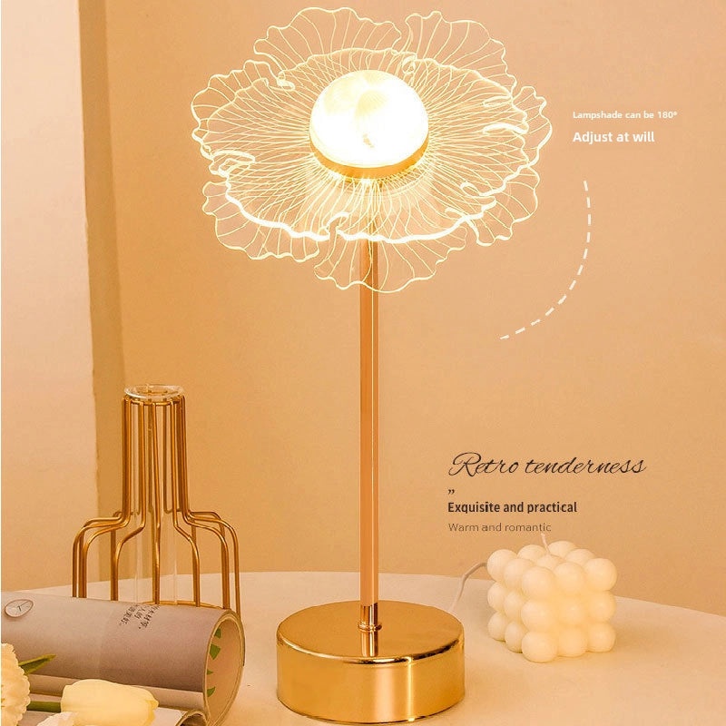 Touch Charging Luxury Decorative Atmosphere Lamp for Wedding and Ceremony | Home Decor Lighting