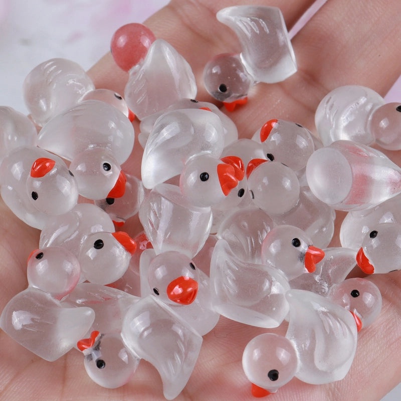 100 Cute Minimalist Duck Resin Decorations for Crafts and Home Decor|Home Decor & Crafts