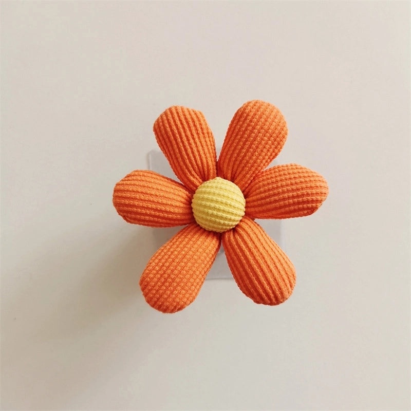 Minimalist Wooden Flower Wall Hook Home Decor|Wall Hooks & Hangers