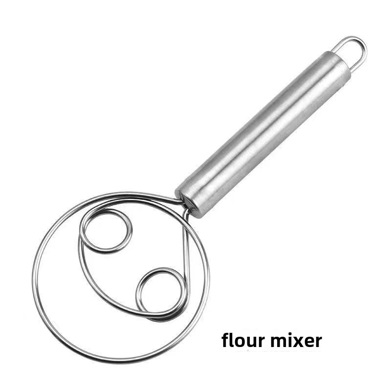 Stainless Steel Hand Mixer for Dough and Eggs Non-stick Flour Beater Kitchen Tool|Kitchen Gadgets & Tools