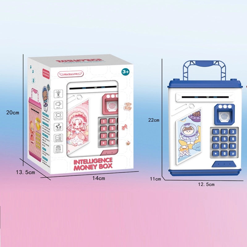 Cartoon Piggy Bank ATM with Music and Automatic Coin Roll|Kids Toys & Games