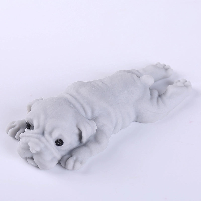 Adorable Soft Rubber Cartoon Dog Stress Relief Finger Press Toy | Stress Relief Toys