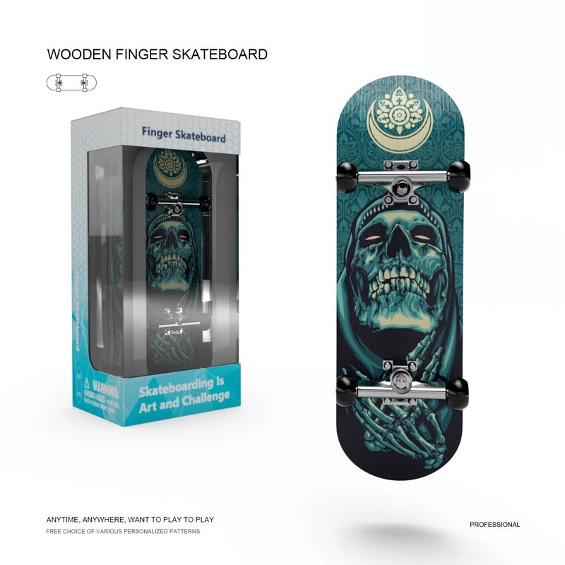 Professional Fingerboard Skateboard with Bearings | Sports & Outdoors