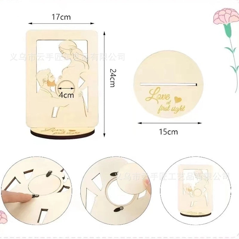 Wooden Minimalist Letter Ornaments|Home Decor Accessories