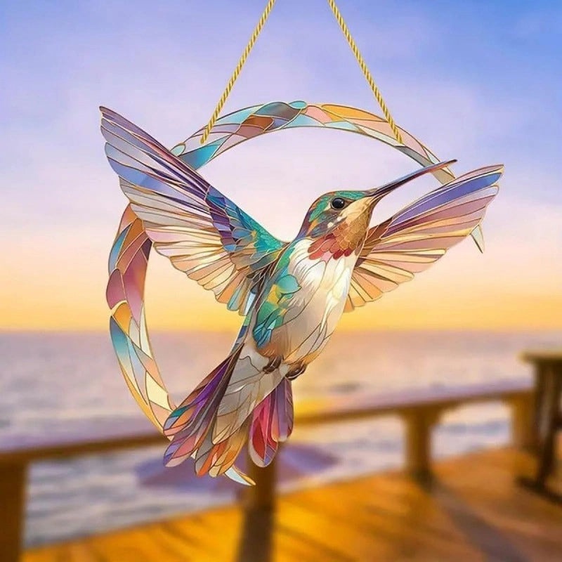 Charming Bird Acrylic Pendant Wall Decor | Home Decor & Wall Art
