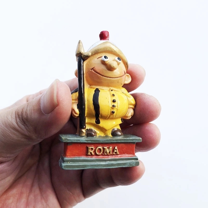 3-Piece Retro Streetwear Color Block Synthetic Resin Magnets Set|Home Decor & Magnets