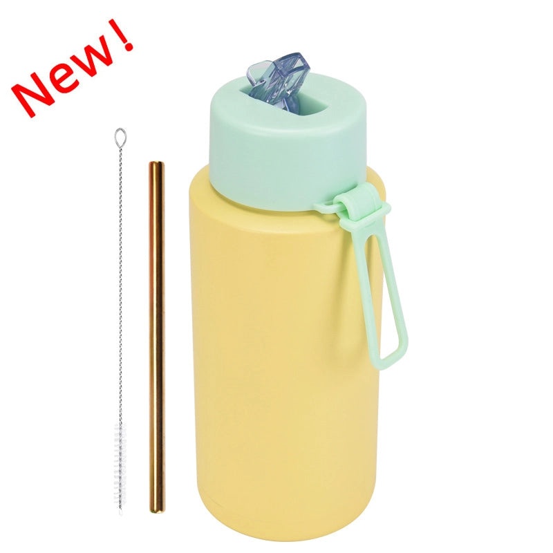 Insulated Stainless Steel Thermos Mug in Solid Colors for Everyday Use|Drinkware & Thermoses