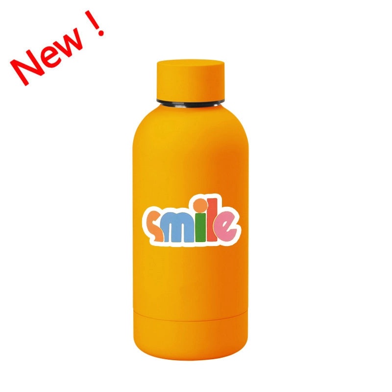 Cute Cartoon Star Stainless Steel Insulated Thermos Cup | Drinkware & Travel Mugs