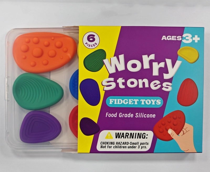 Geometric Silicone Fidget Toys for Toddlers Ages 3-6 | Educational Toys and Sensory Play