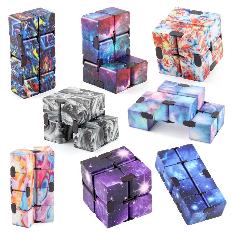 Unique Camouflage Star Finger Rubik's Cube Decompression Toy | Stress Relief Toys