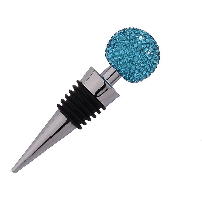 Colorful Rhinestone Wine Stopper Alloy Minimalist Design 1 Pc|Wine Accessories