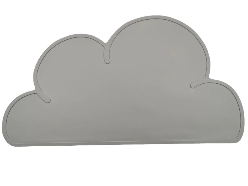 Cloud-shaped Silicone Baby Placemat Non-slip Heat-resistant Table Mat for Kids|Children's Tableware