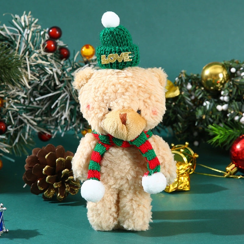 Christmas Plush Bear Stuffed Animal Soft PP Cotton Toy Gift for Kids|Stuffed Animals & Plush Toys