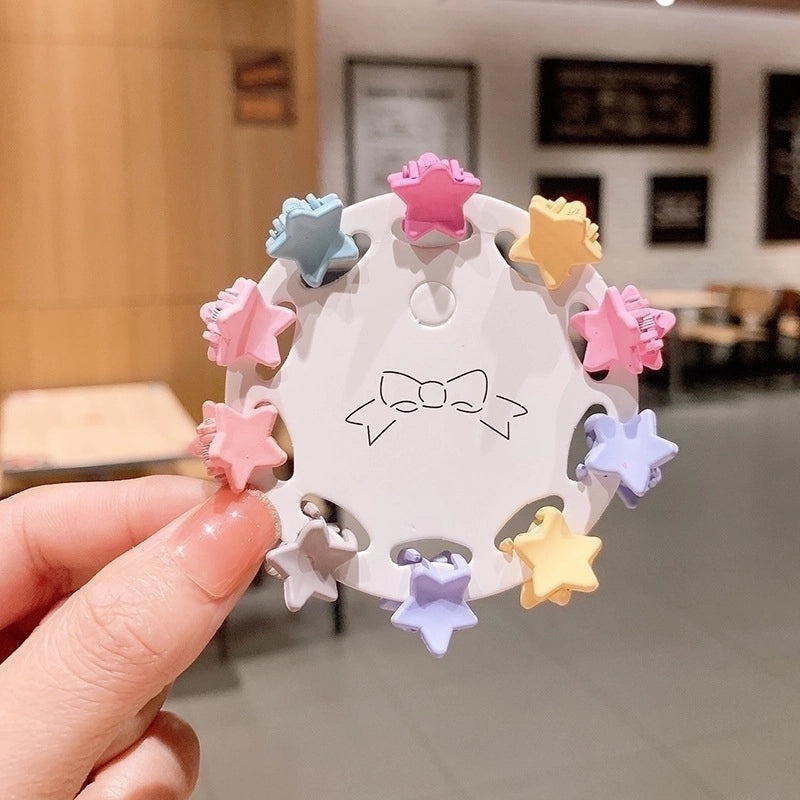 Colorful Korean Baby Hair Clips Candy Tone Small Hairpins Cute Girls Princess Headdress|Children's Hair Accessories