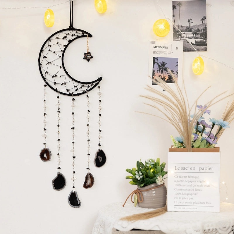 Geometric Agate Stone Pendant Minimalist Design | Jewelry Accessories