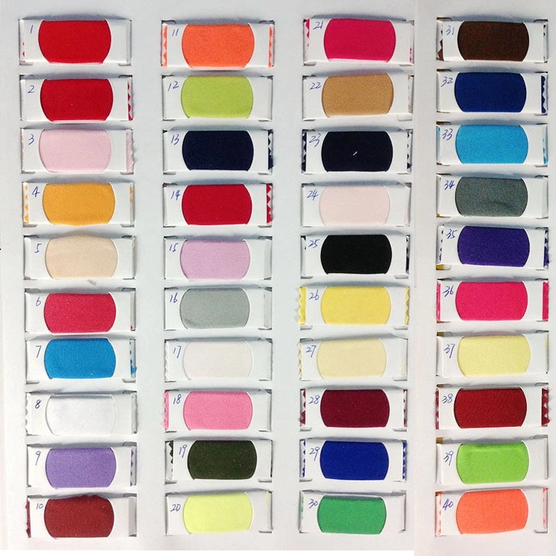 Minimalist Solid Color Polyester Fiber Fabric for Jewelry Making|Jewelry Supplies & Components