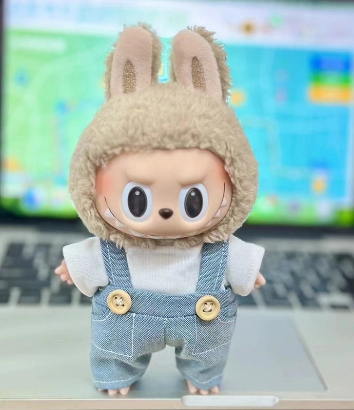 Cute 17cm Vinyl Plush Doll Clothes Set | Doll Clothes Accessories