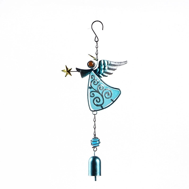 Whimsical Cartoon Metal Wind Chime Wall Decor|Home Decor & Garden