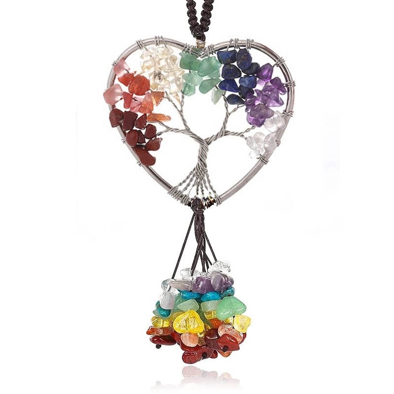 Stylish Heart-Shaped Natural Stone Pendant 1 Piece|Jewelry & Accessories