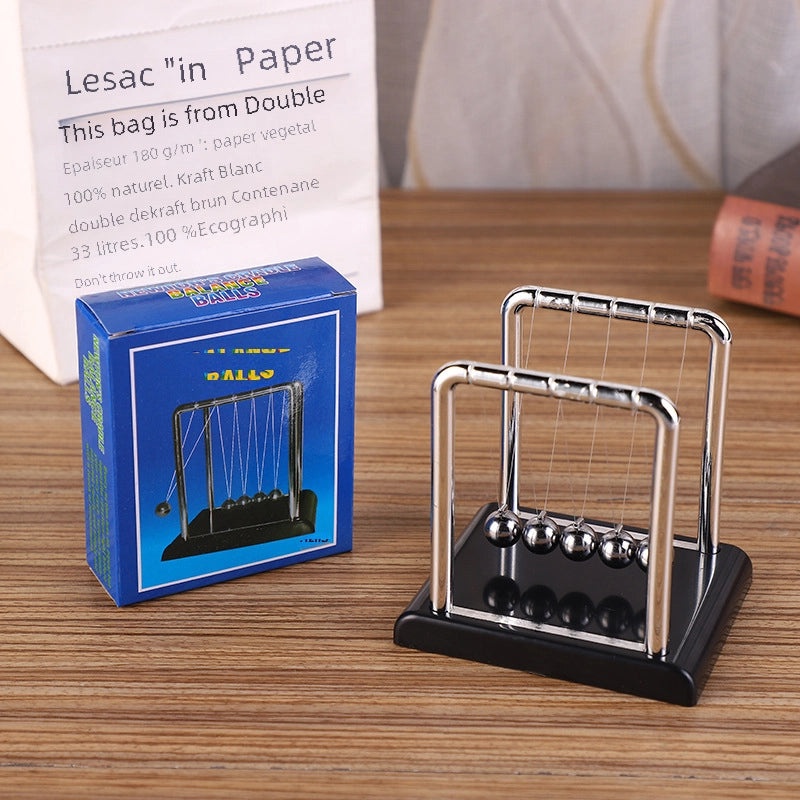 Newton's Cradle Desk Toy Stress Relief Educational Science Gift for Students | Educational Toys & Gadgets