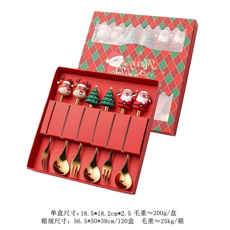 Festive Cartoon Stainless Steel Tableware Set for Kids|Kids Tableware & Dining Essentials