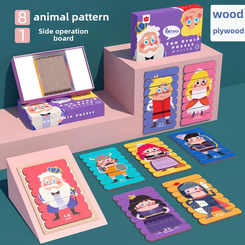 3D Animal Matching Puzzle for Kids | Early Education Toys