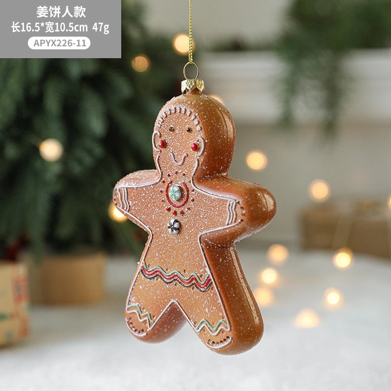 Christmas Tree Cake Hanging Ornament Cute Holiday Travel Decoration | Christmas Ornaments