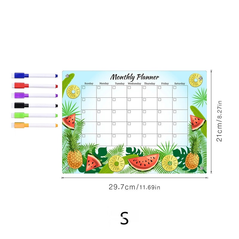 Minimalist Transparent Colored Resin Refrigerator Magnet | Home Decor