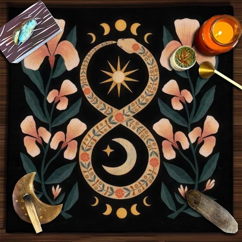 Minimalist Classic Color Block Flannel Tablecloth for Commuting | Home & Living > Dining > Table Linens