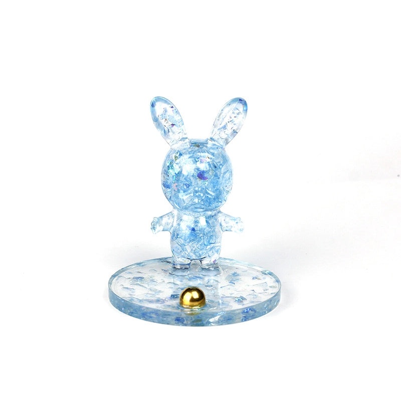 Adorable Rabbit Resin Figurines Cute Artificial Plastic Decorations for Home | Home Decor Ornaments