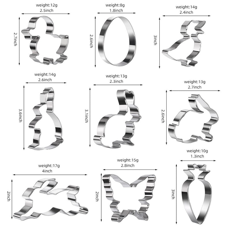 Adorable Cartoon Stainless Steel Biscuit Molds for Kitchen Baking|Kitchen & Dining Accessories