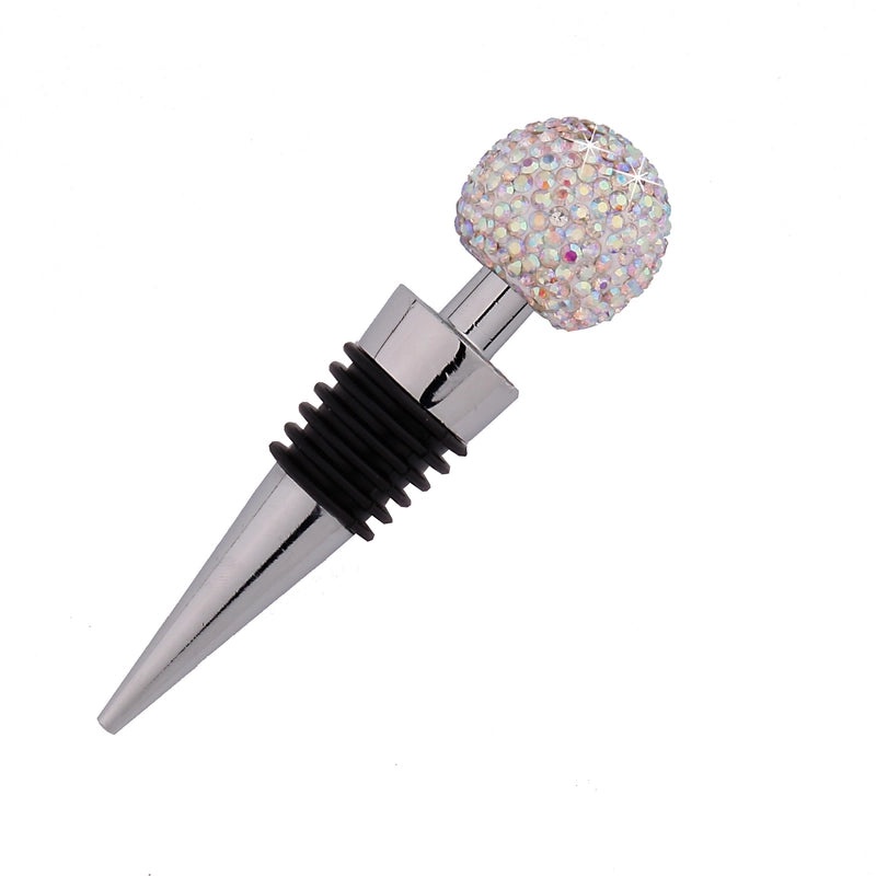 Colorful Rhinestone Wine Stopper Alloy Minimalist Design 1 Pc|Wine Accessories