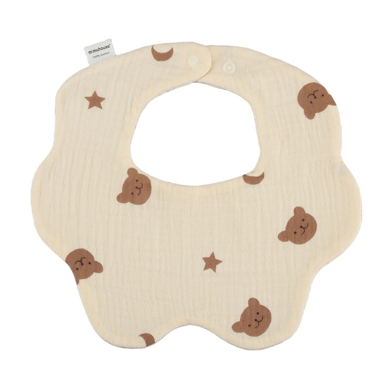 Adorable Animal Cherry Blossom Cotton Baby Burp Cloths Soft Infant Accessories|Baby Essentials