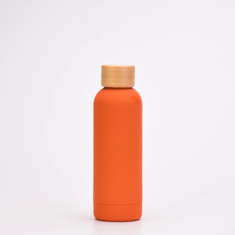 304 Stainless Steel Insulated Sports Water Bottle with Bamboo Lid Large Capacity Portable | Sports & Outdoors