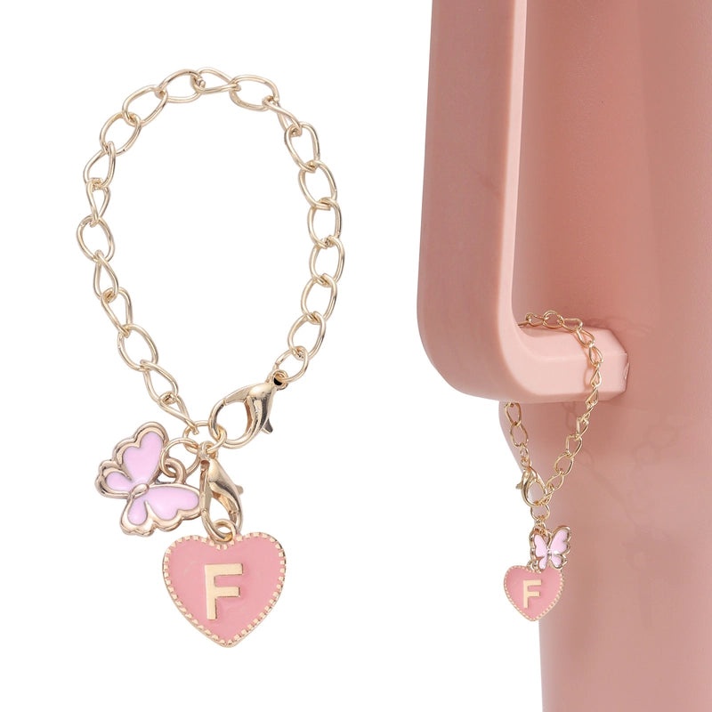 Cute Heart & Butterfly Enamel Alloy Pendant for Women | Jewelry & Accessories