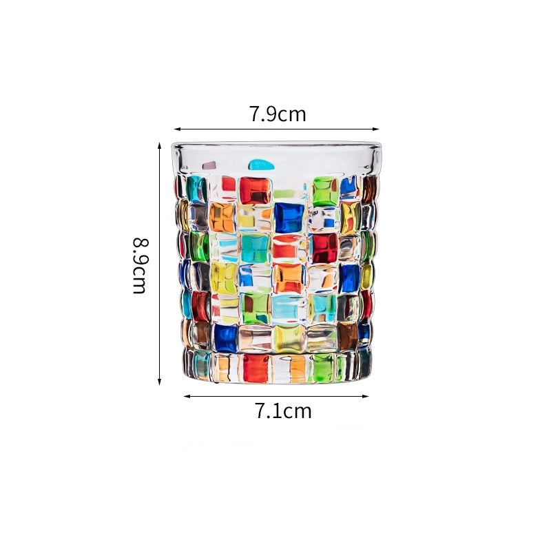 Elegant Multicolor Glass Pendant Necklace | Jewelry Accessories