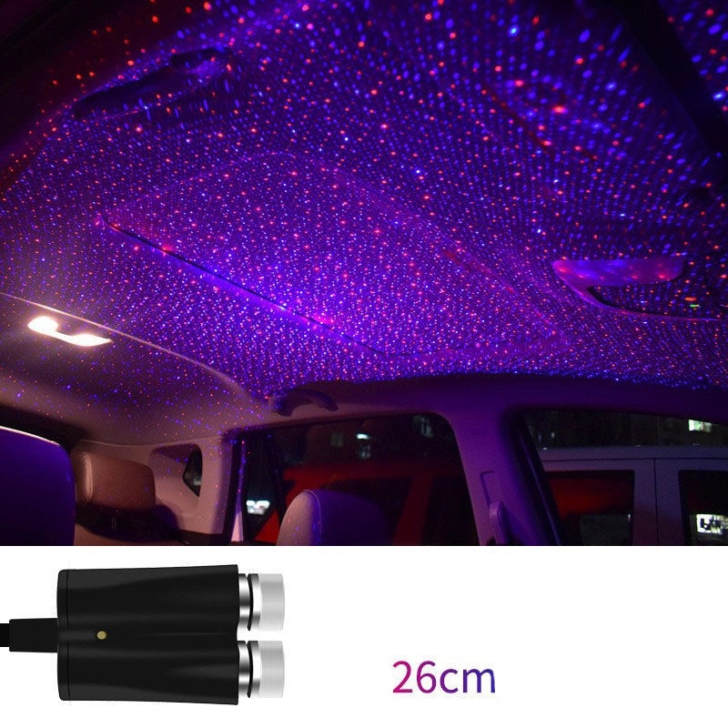 Car Star Laser Light USB Atmosphere Projector for Car Indoor Outdoor|Car Accessories Lighting