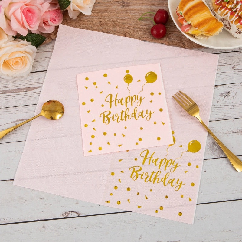 Modern Birthday Letter Wood Pulp Design | Home Decor Accessories