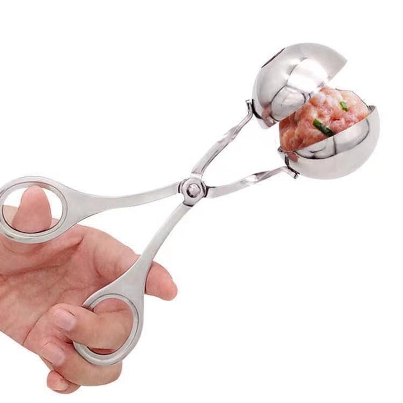 Stainless Steel Meatball Maker Mold for Rice Balls Fried Meatball Clip Kitchen Tool|Kitchen Tools & Gadgets