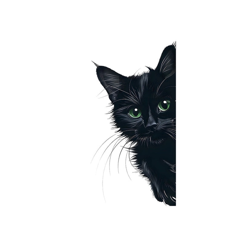 Adorable Cat PVC Wall Decal for Window Decoration | Home Decor & Wall Stickers