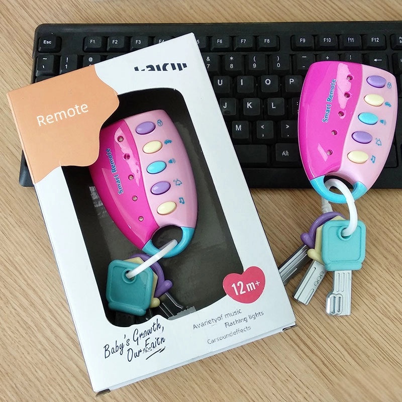 儿童防盗遥控钥匙玩具|儿童玩具
