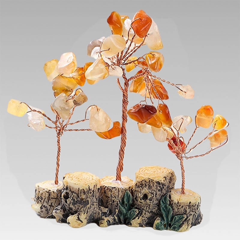 Minimalist Life Tree Crystal Decor | Home Decor & Ornaments