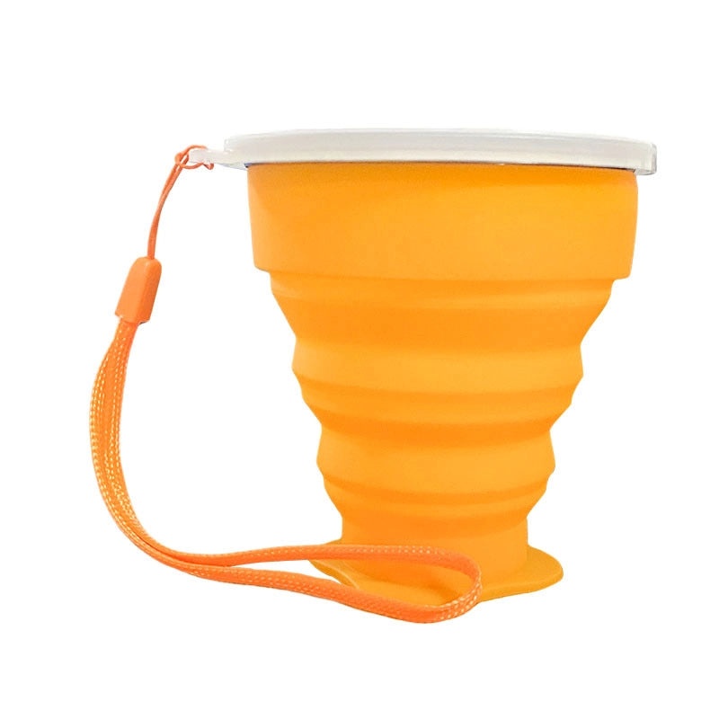 200ml Portable Silicone Folding Cup for Travel|Travel Accessories