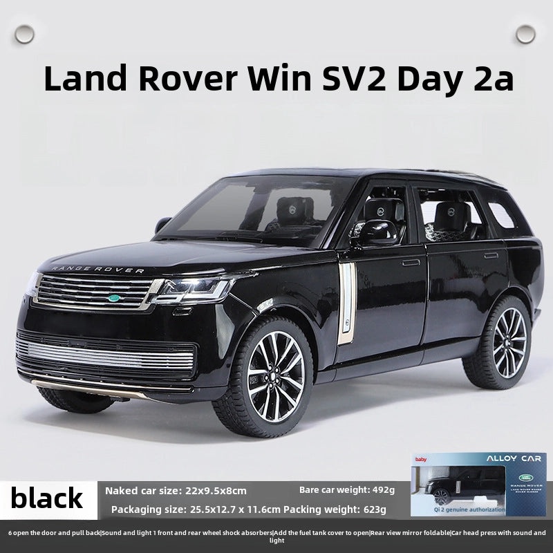 Authentic 1:24 Range Rover SVS Alloy Car Model for Boys | Toys & Collectibles
