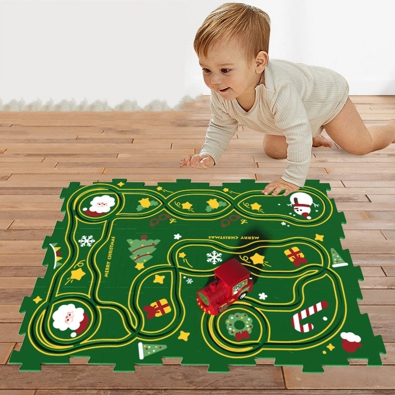 Christmas Tree and Snowman Puzzle Toys | Holiday Decorations