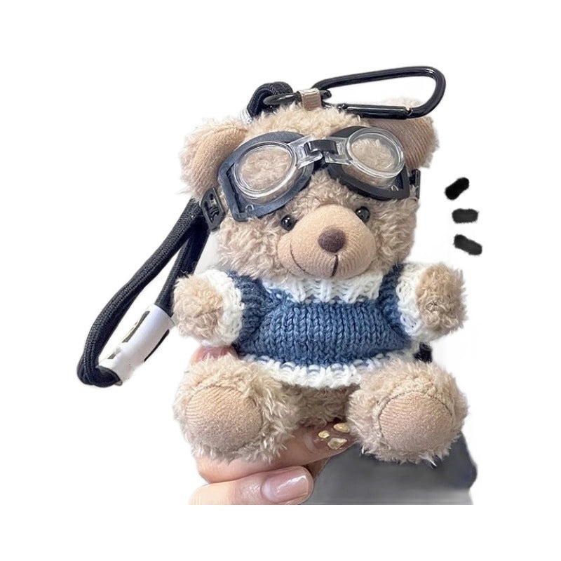 Pilot Blush Bear Plush Keychain Pendant for Backpack and Car | Accessories & Keychains