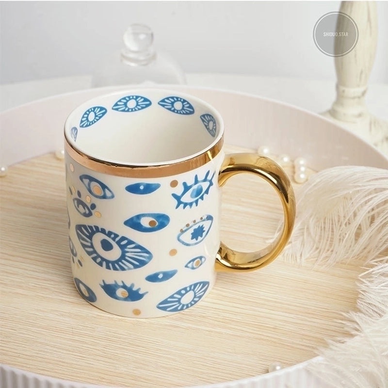 Chinoiserie Porcelain Eye Design Tableware Single Piece|Home & Kitchen Tableware